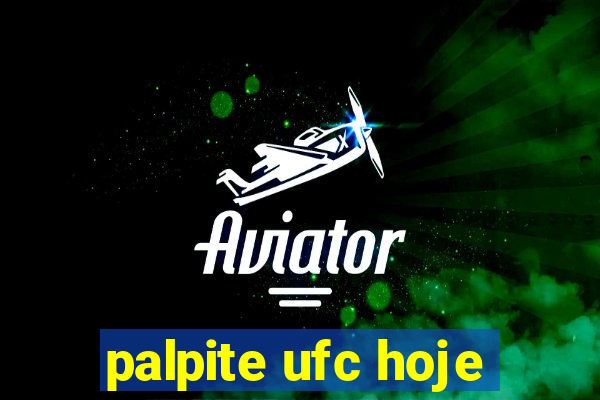 palpite ufc hoje